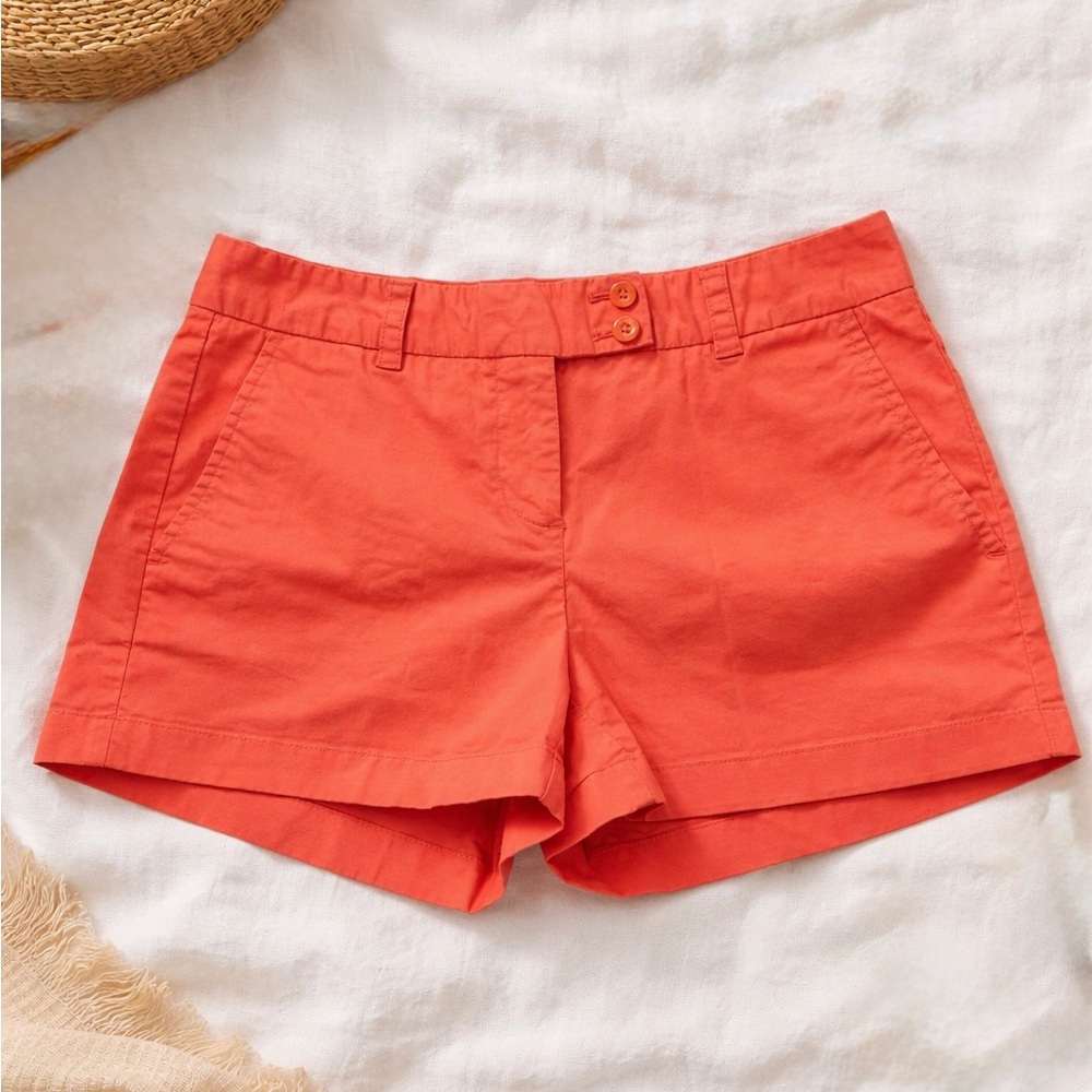 Vineyard Vines pink orange shorts size 4